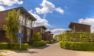 straatbeeld van woonwijk